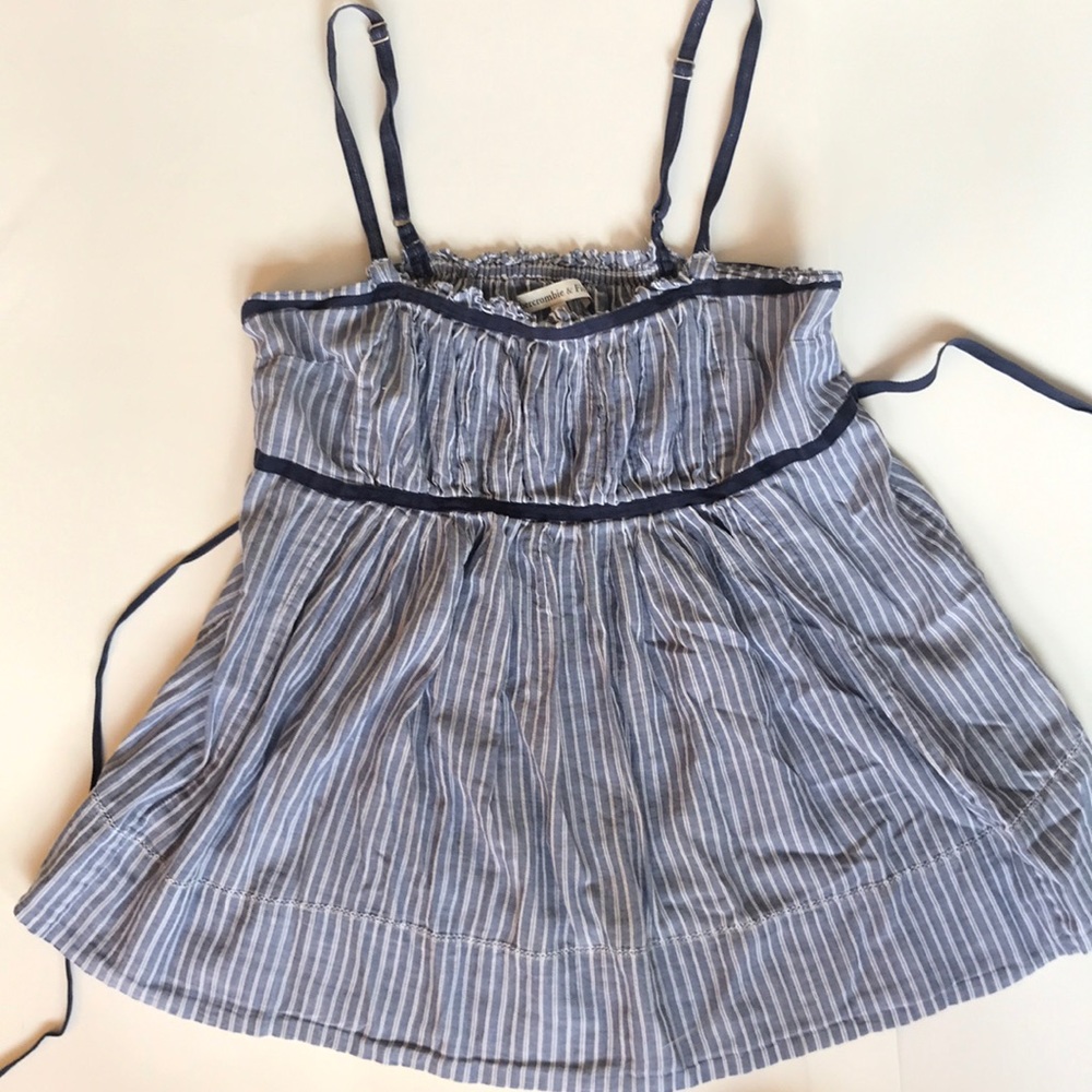 Abercrombie Striped Spaghetti Strap